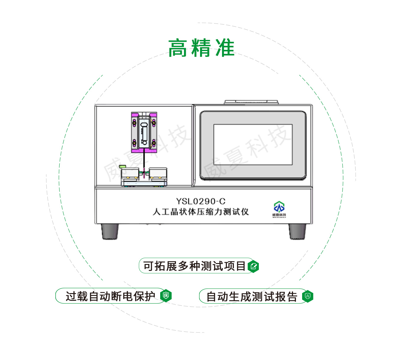 YY0290人工晶狀體壓縮力測試儀